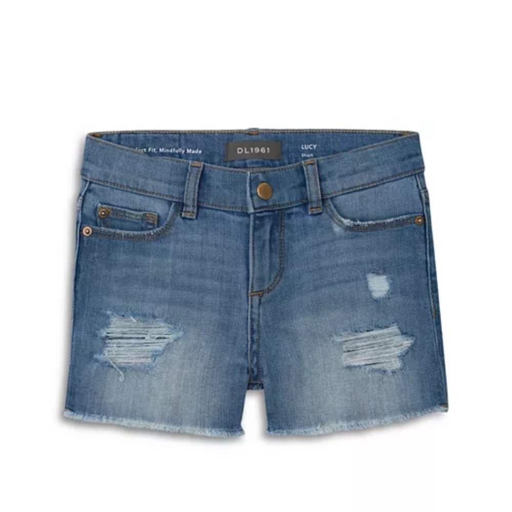 DL1961 kids Blue Denim Shorts size 7